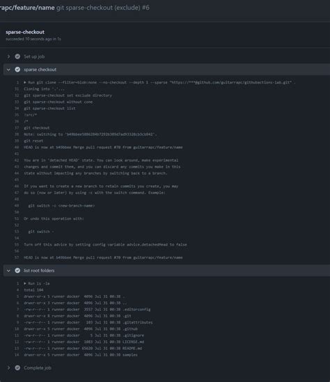 git sparse checkout submodule