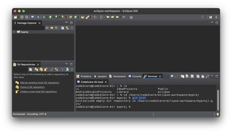 Git Terminal In Eclipse