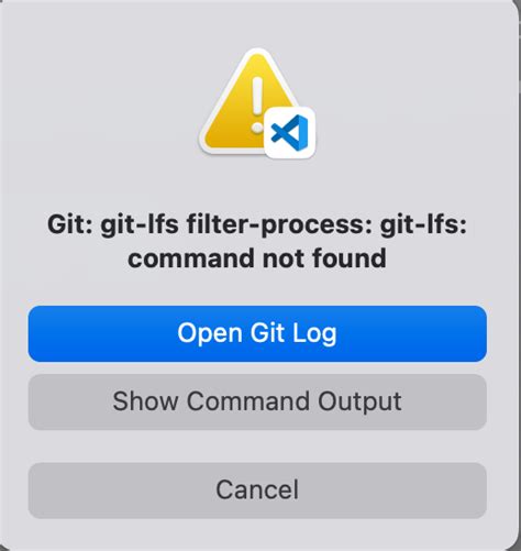 git-lfs filter-process: git-lfs: command not found
