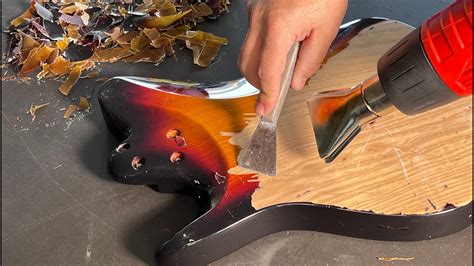 Farbe, Lack entfernen Teil 5 mit Nitroverdünnung YouTube