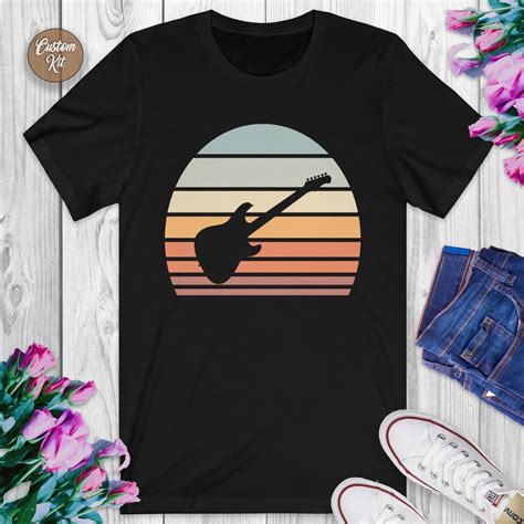 Totenkopf Gitarren T Shirt Gr. M Rocker Shirt Karneval Universe