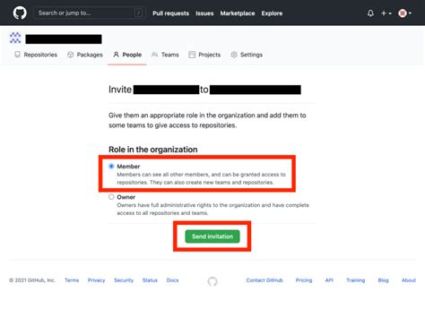 Github Invite Member To Organization
