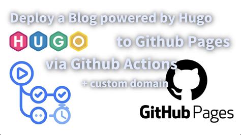 Github Pages Hugo Tutorial