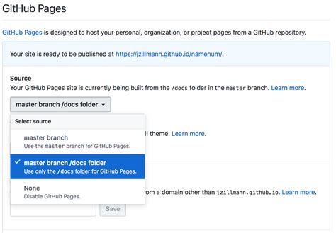Github Pages Is Showing Readme