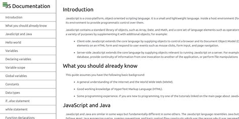 github project documentation examples