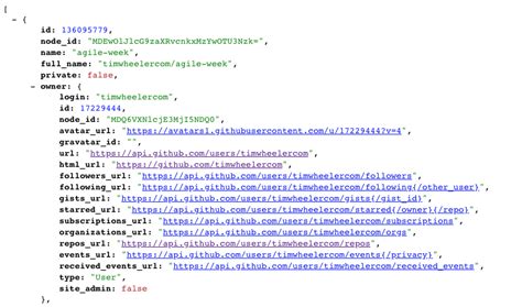 github rest api example