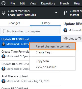 github revert commit command line