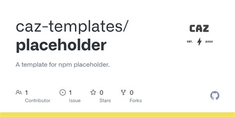 Github Template Placeholder
