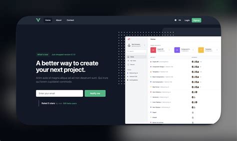 Github Template Vuejs