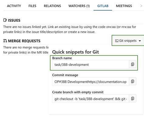 Gitlab Copy Branch