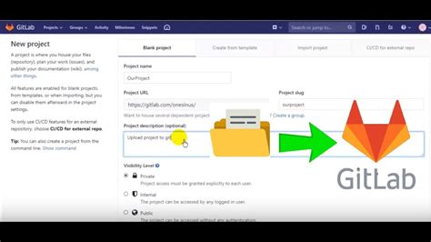 Gitlab Create Project Folder