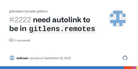Gitlens Autolink