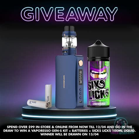 give away vape pod