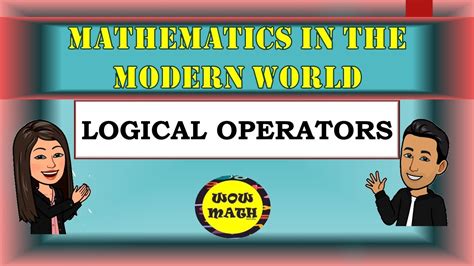 give example of logic pattern in mathematics in the modern world
