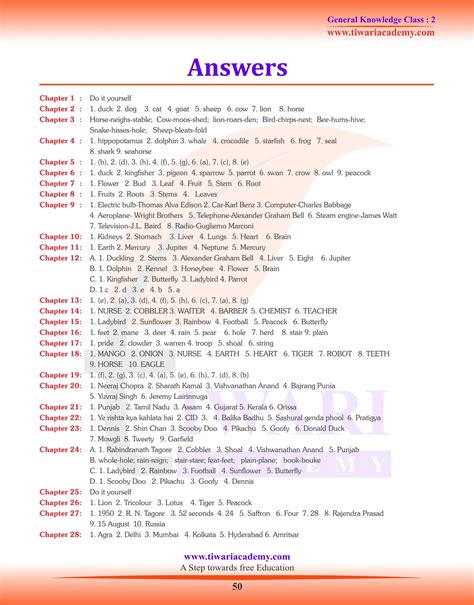 gk questions for class 7 with answers pdf