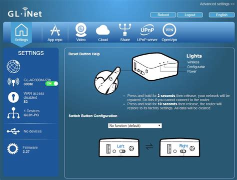 Setup as a bridge Router Docs 3
