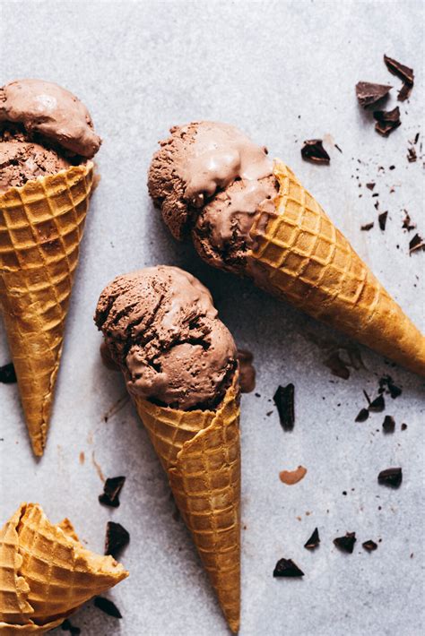 Glace au chocolat noir intense