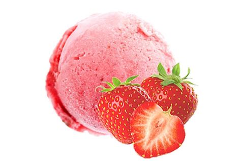 Glace fraise