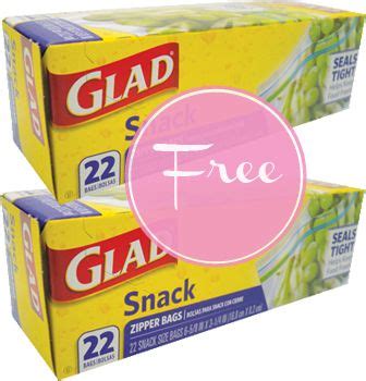 Glad Snack Printable Coupon
