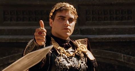 gladiator emperor thumbs up