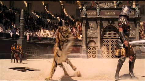 gladiator movie fight scene