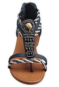 White gladiator sandals Deichmann