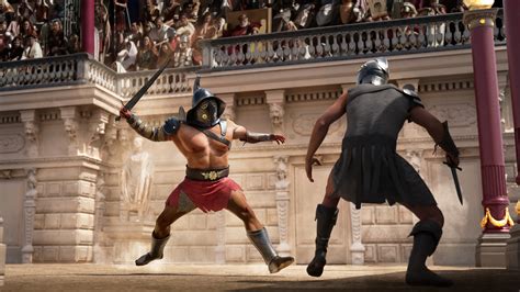 gladiators fight
