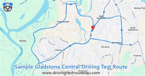Gladstone Driving Test Location