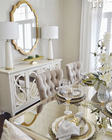 glam dining room