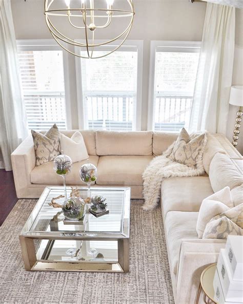 Wonderful transitional living room design, glamour living room, white