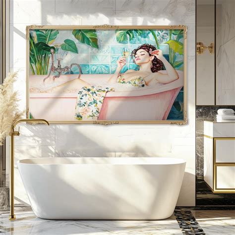 Glamorous Bathroom Wall Art