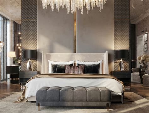 Glamorous Bedroom Designs With Gold Accents You Will Fall
