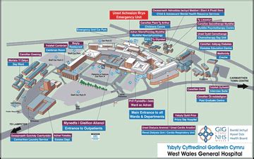 glangwili hospital site plan
