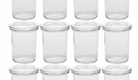 Weck Einmachglas »12er Pack Vorspeisen Dessert Glas mit Deckel 160ml