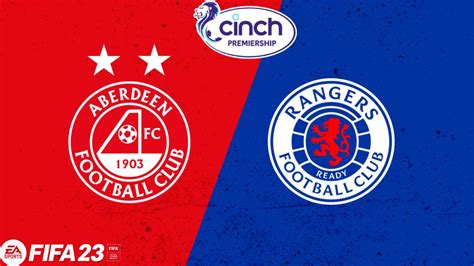 glasgow rangers v aberdeen fc