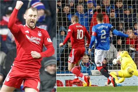 glasgow rangers v aberdeen score today