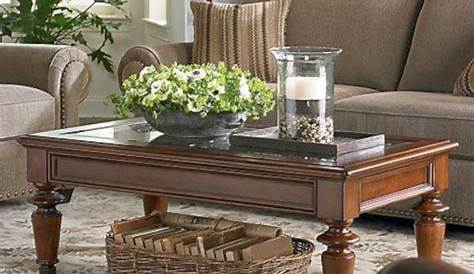 Glass And Wood Coffee Table Decor Ideas