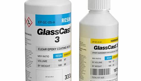 Glass Cast Epoxy Resin Usa cast 50 Clear For Deep ings cast