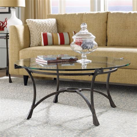 Coaster 72074 contemporary glass top coffee table with acrylic legs