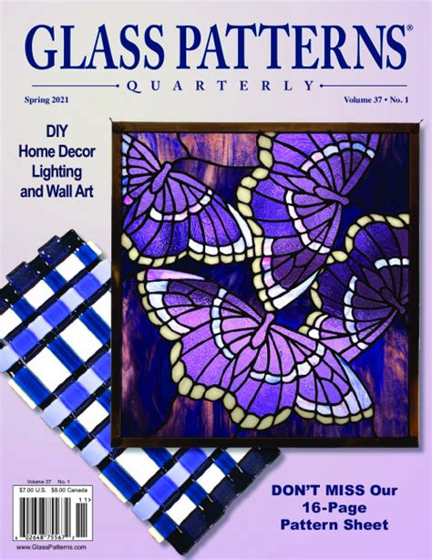 Glass Patterns Quarterly Pattern, Glass, Quarter