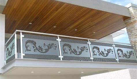 Glass Railing Design For Balcony Modern Ombiaiinterijeri