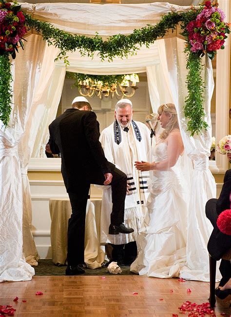 Why the Couple Breaks Glass in a Jewish Wedding