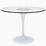 Replica Tulip Table Glass top Murray & Wells