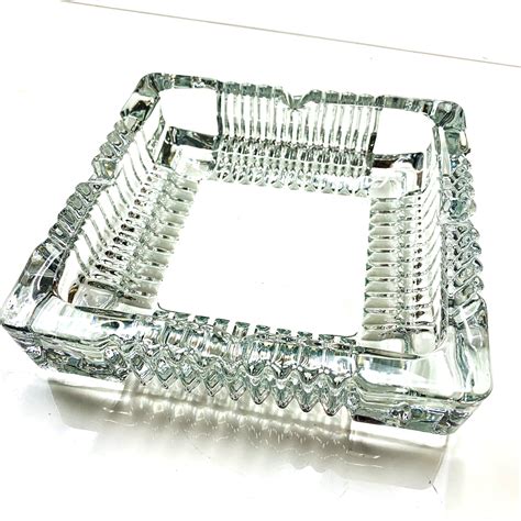Glass Ashtray Square