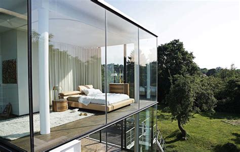 Glass Bedroom Wall