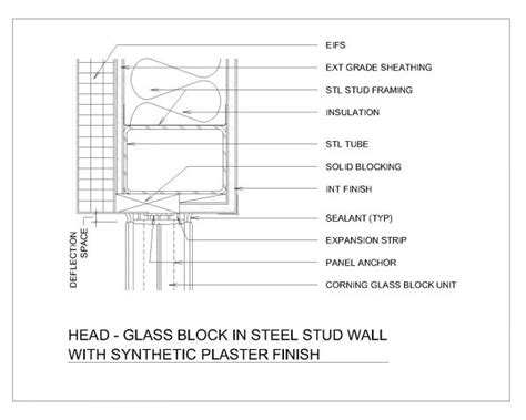 Glass Blocks In Stud Wall