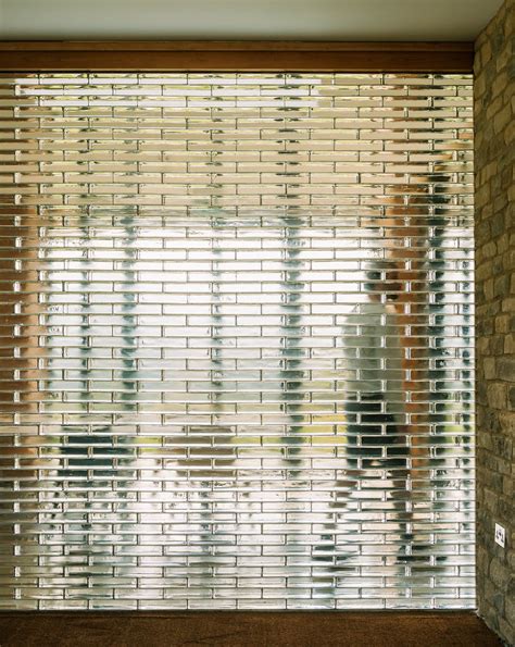 Glass Brick Feature Wall