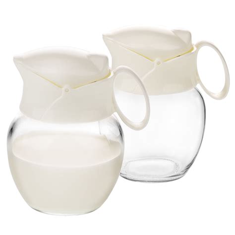 glass coffee creamer container