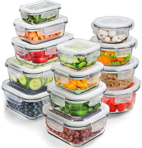 glass containers stackable