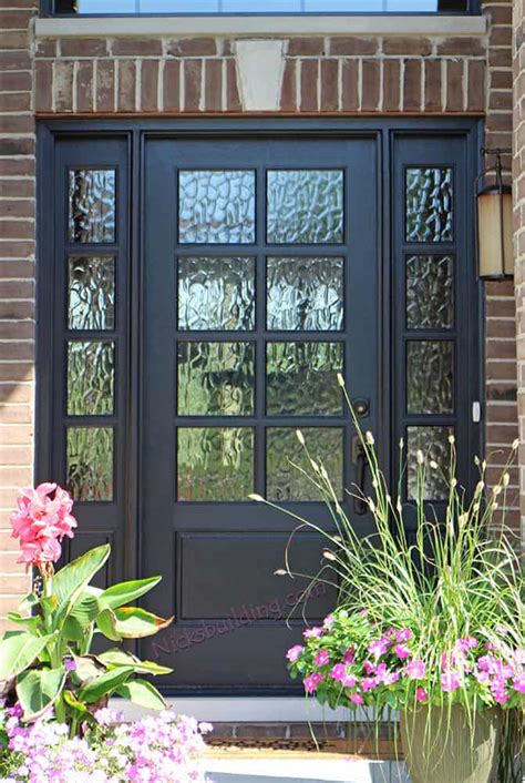 glass designs for front door